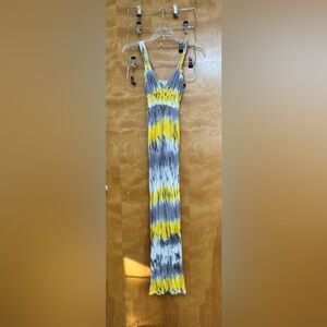 Lucy Love tie dye maxi dress s